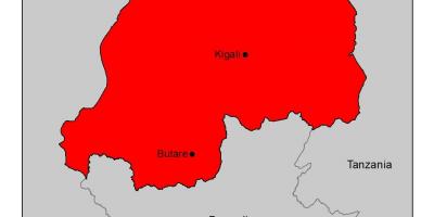 Peta Rwanda malaria