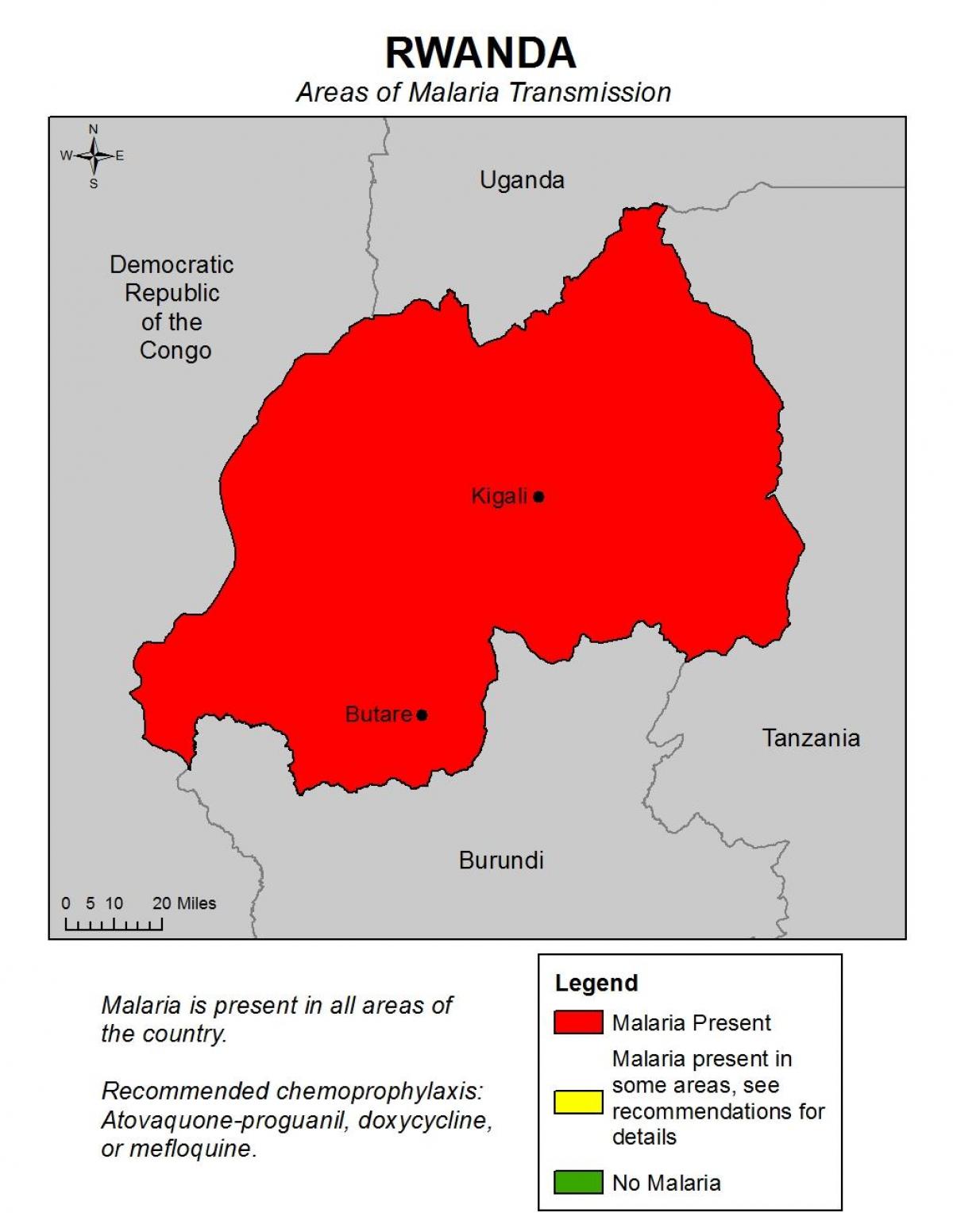 peta Rwanda malaria